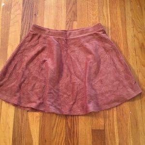 FOREVER 21 salmon corduroy skirt